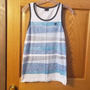 NWOT Zoo York blue and white striped tank top